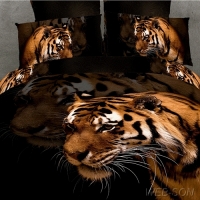 Постельное белье с животными "African tiger" сатин