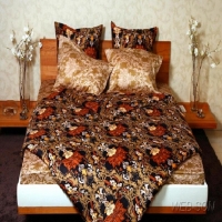 Атласное постельное белье "Грезы султана 3 " мако-сатин