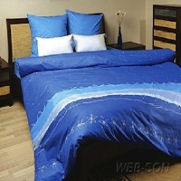 Голубое постельное белье "Indigo" 1.5 Comfort Line