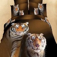 КПБ Beliy Tigr (3D-печать) в подарочной коробке